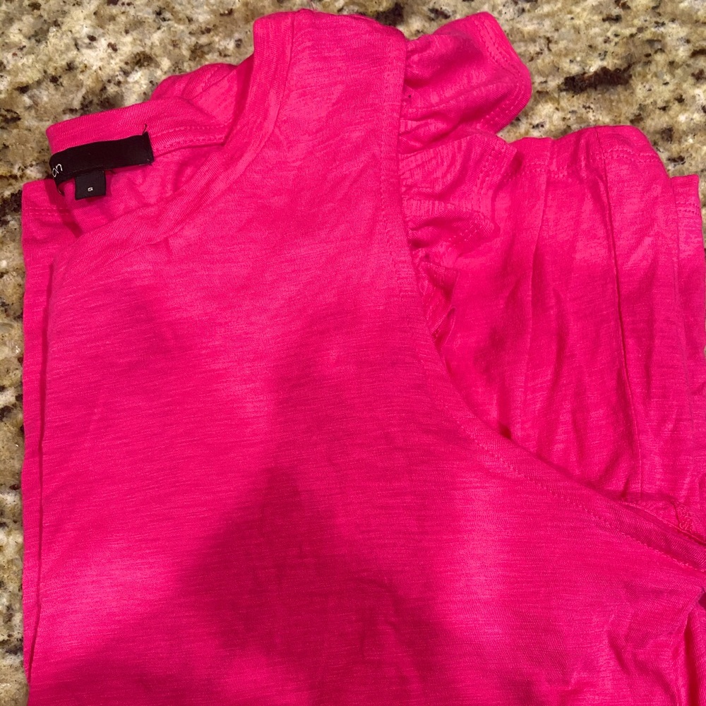 NWT Gibson ruffle sleeve tank. Size S.